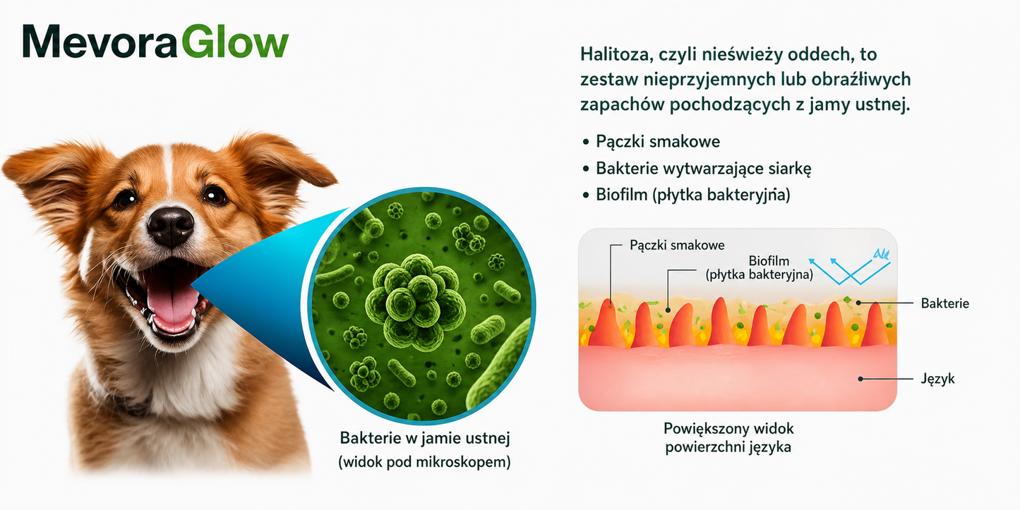 MevoraGlow - żel do regeneracji jamy ustnej dla zwierząt