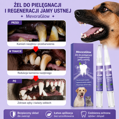 MevoraGlow - żel do regeneracji jamy ustnej dla zwierząt