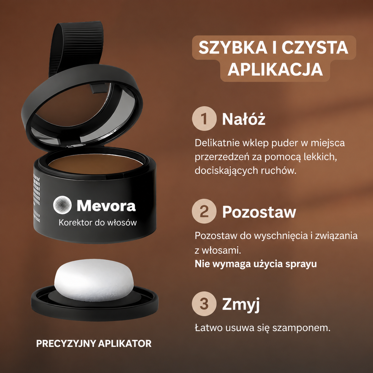 Mineralny Korektor do Włosów Mevora