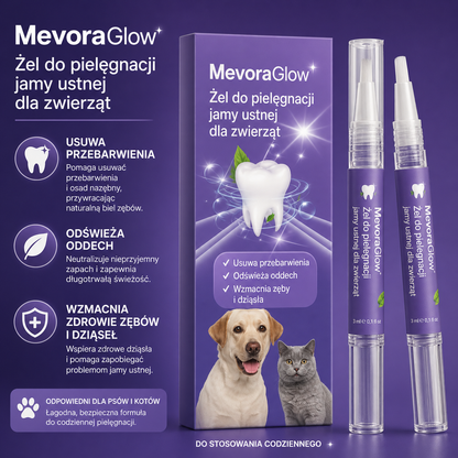 MevoraGlow - żel do regeneracji jamy ustnej dla zwierząt