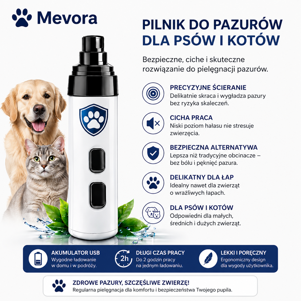 Pilnik Do Pazurów - BEZ STRESU