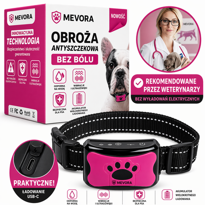 Obroża antyszczekowa Mevora