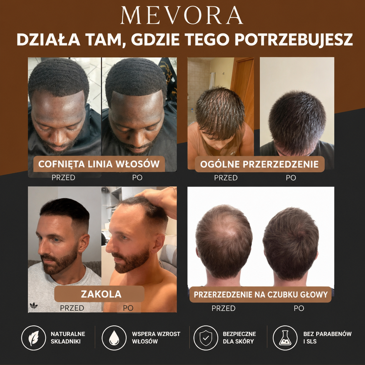 Mineralny Korektor do Włosów Mevora
