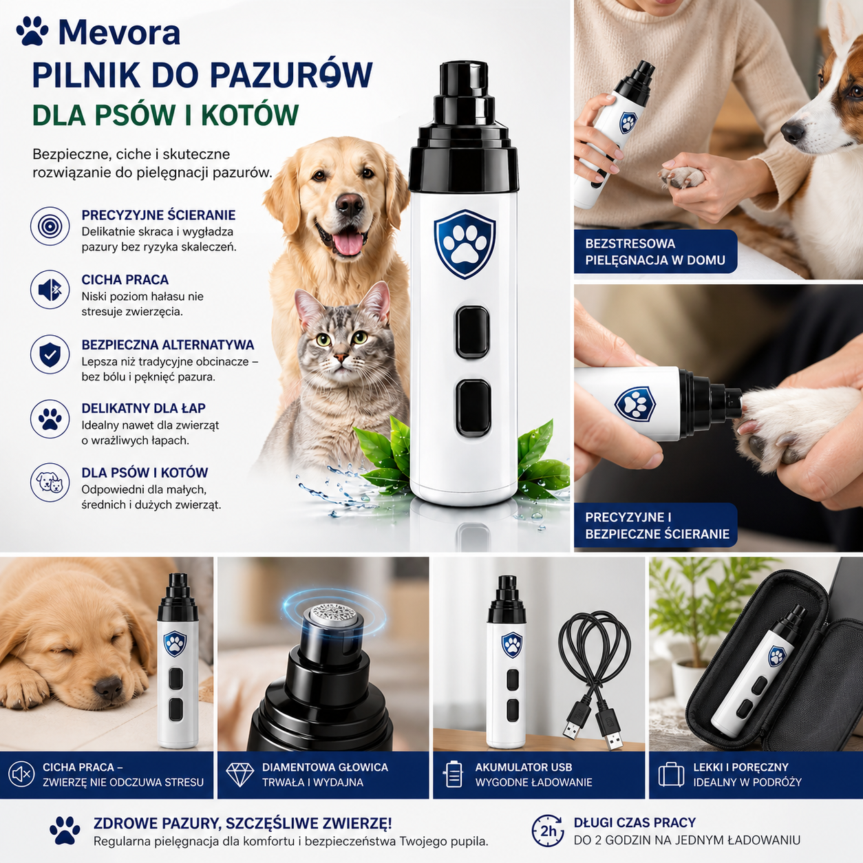 Pilnik Do Pazurów - BEZ STRESU