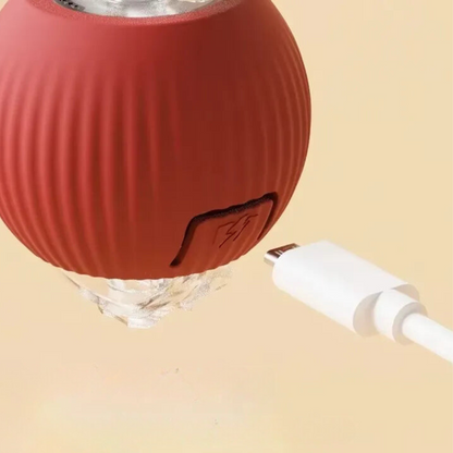 Aktywna, samoczynnie poruszająca się piłka z ogonem dla psa